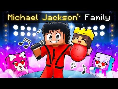 Having A MICHAEL JACKSON FAMILY In Minecraft