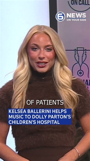 Kelsea Ballerini brings music to Dolly Parton's Children's Hospital with Musicians On Call program