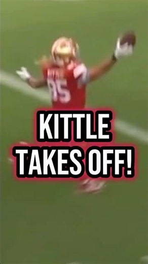George Kittle TAKES OFF For The 49ers TD! 49ers Highlights! #nfl #49ers #shorts