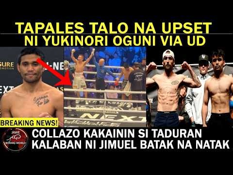 BREAKING: Marlon Tapales Talo Na UPSET sa Japan ni Yukinori Oguni Via Unanimous decision