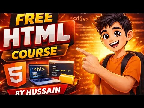 Complete HTML Course 2026 🚀 | From Beginner to Pro in One Video