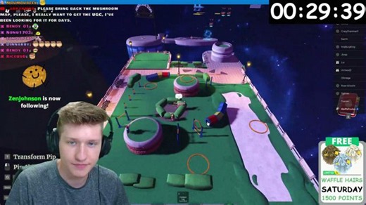 The Grand Eggspress Streamer Metaquest Event
