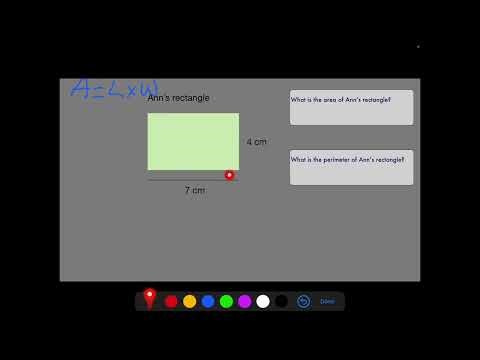 Area and Perimeter of Rectangles #areaofrectangle #areaproblem #perimeter