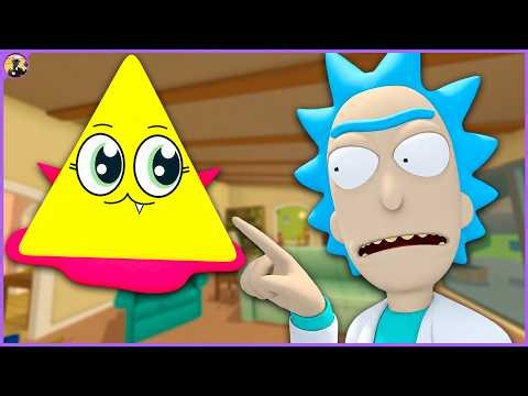 Rick is TERRIFIED of Mr. Frundles - Rick and Morty VR