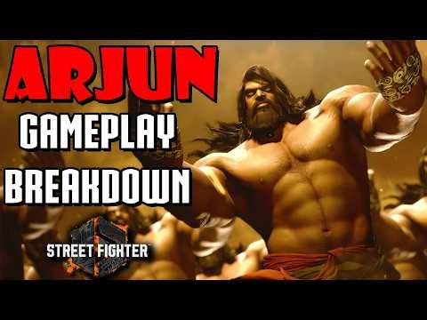 Arjun is the Most Inventive DLC yet! - Street Fighter 6 Gameplay Trailer Breakdown