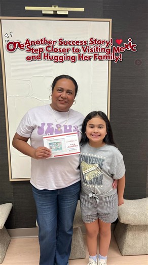A daughter helped her mom take a big step toward her American dream. 🥹💚 After going through the Green Card process with her daughter's help, this mom received her approval! ❤️ One more family celebrating good news and a new chapter together. Congratulations on your Green Card! 🎉 #fyp #lawyer #greencard #uscis #meme