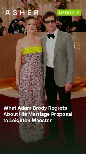 What Adam Brody Regrets About His Marriage Proposal to Leighton Meester #shorts