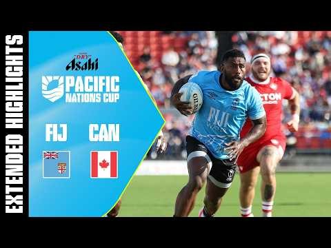 HUGE Semi-Final Clash! 💪 | Fiji v Canada | Pacific Nations Cup | Extended Highlights
