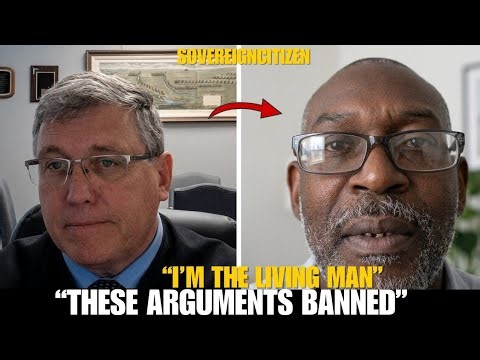 Judge Confronts Sovereign Citizen Over His Unusual Courtroom Arguments