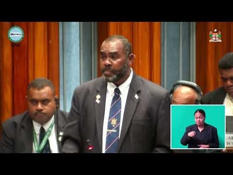 Hon. Mosese Bulitavu updated Parliament on Fiji’s cluster system activation and coordination.