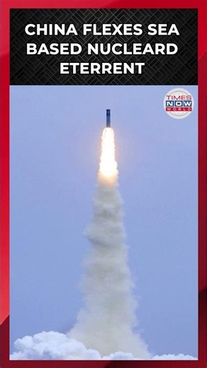 BEIJING'S NUCLEAR WARNING? China Tests Strategic Missile from Submarine in Pacific | Times Now World