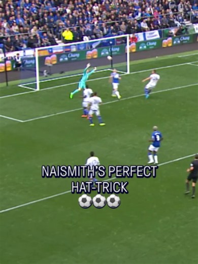 Steven Naismith perfect hat-trick for Everton (Sept 2015)