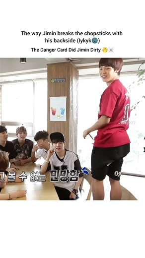 Jimin really breaks those chopsticks😂🤭 #bts #shorts #viral #jungkook #jimin