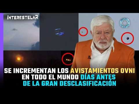 UFO sightings increase worldwide days before the big declassification