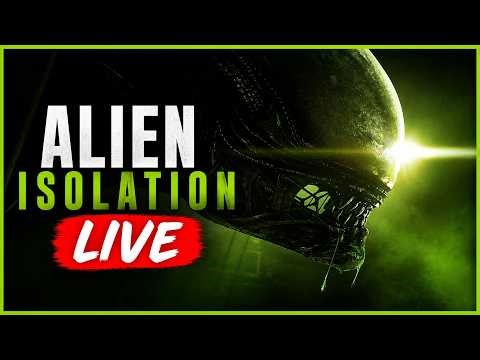 This Game Still Terrifies Me… | Alien Isolation Live