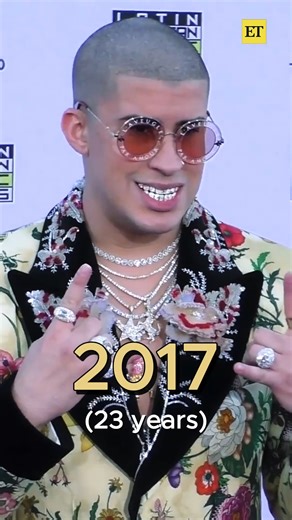 Every Bad Bunny look has been 𝓲𝓷𝓸𝓵𝓿𝓲𝓭𝓪𝓫𝓵𝓮 and now we can’t wait to see what he brings to the GRAMMYs and the Super Bowl! 🔥 | Entertainment Tonight