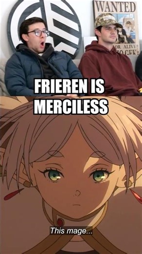 FRIEREN THE SLAYER | First Reaction: Frieren #anime #manga #fyp #sousounofrieren #frieren