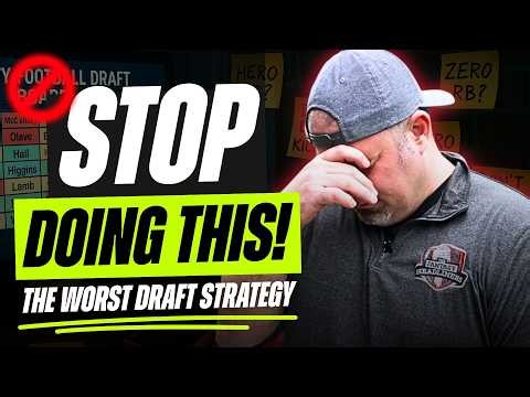 The WORST Draft Strategy in 2026 Fantasy Football