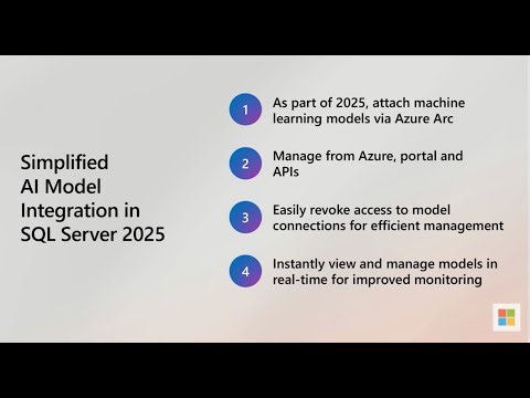 SQL Server 2025 Explained: AI-Ready Database, Intelligent Query Processing & Azure Arc