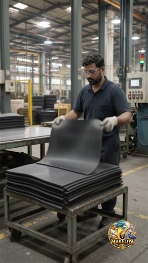 How Rubber Becomes a Car Tyre 🛞 | Tyre Manufacturing Process