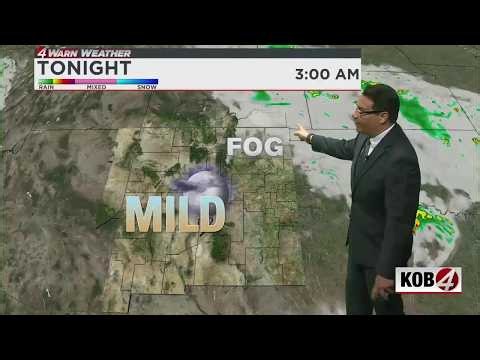 Fog and severe thunderstorm risk for eastern New Mexico Thursday and Friday
