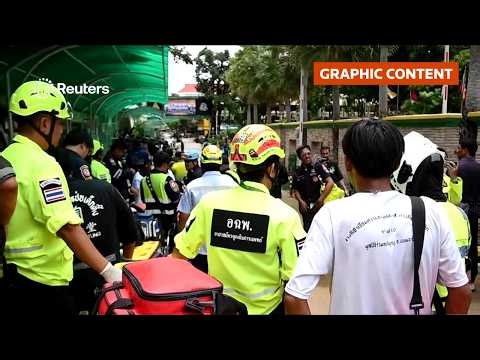 GRAPHIC WARNING Thai teen kills five at school after shooting grandparents