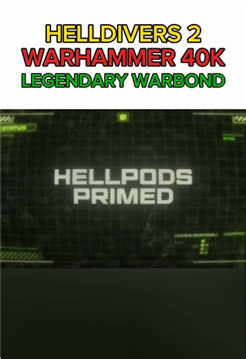 Helldivers 2 x Warhammer 40K Legendary Warbond CONFIRMED #helldivers2 #helldivers #warhammer40k