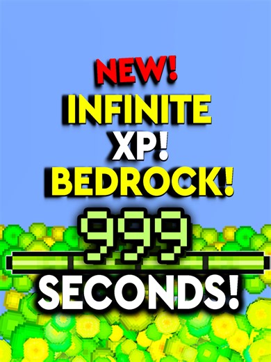 Real Infinite XP Farm in Minecraft Bedrock & MCPE 1.21