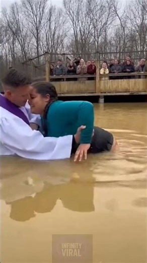 Baptism Gone Wild Unexpected Splash