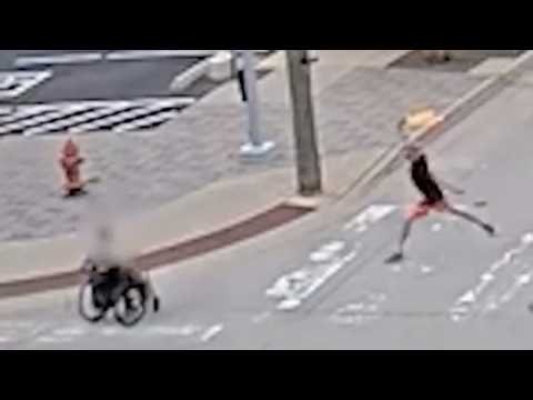 CAUGHT ON CAMERA: Man Throws Molotov Cocktail at Person in Wheelchair in Oklahoma