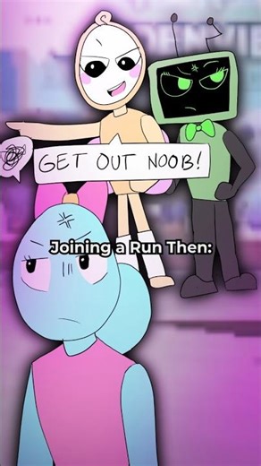 Joining a Run Then Vs Now 😢❤️ | Dandy's World Animation Menlo Park #dandysworld#roblox#shorts