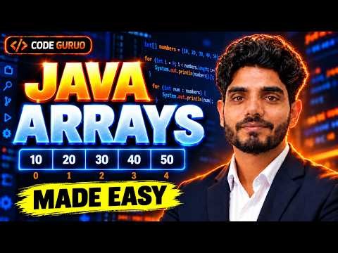 Java Arrays Explained Store Multiple Values | Java Tutorial for Beginners Arrays Explained #array