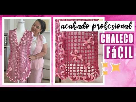 🤯 ¡Esta máquina teje los cordones por ti! 😍 Aprende a usarla + Chaleco fácil con acabado profesional