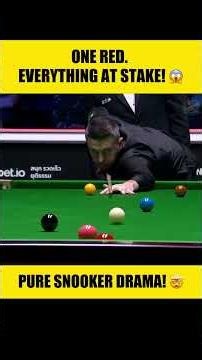 ONE RED. TWO CHAMPIONS. HUGE PRESSURE! 💥🎱 | Mark Selby vs Neil Robertson