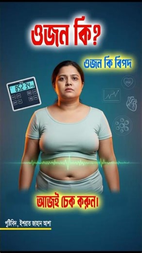 আপনার ওজন কি আসলেই বেশি? ১ মিনিটে জেনে নিন 'অতিরিক্ত ওজন' চেনার আসল উপায়!