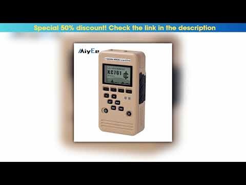 Discount KC761B 7.5%FWHM Handheld Gamma Spectrometer Professional Nuclear Radiation Alarm Surroundi