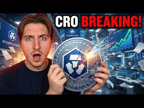 Crypto.com CRO Coin PRICE IS BREAKING!!!