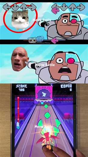 Guys Look A Birdie! Dam Dam Didi Didi Cat Meme Vs Teen Titans Mod - FNF Mobile Gameplay