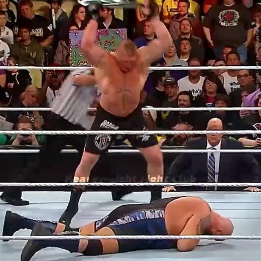 Brock Lesnar DESTROYS Big Show 💥😱🔥 #Shorts #BEAST 🐐🔥 #viral #WWE #WWEHighlights #wrestlemania