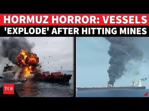 BOOM! Oil Tankers Ignore IRGC Warning; 'BLOWS TO PIECES' After Striking DEADLY Mines In Hormuz
