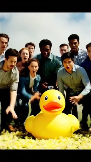 The Duck Exploded… Then Came Back 😳🦆