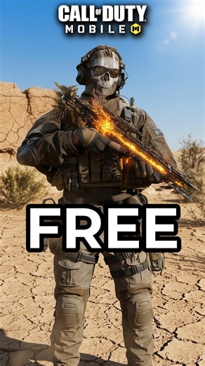 FREE GHOST SKIN 🤯 COD MOBILE