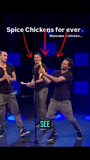 THEY PLAYED A FULL SONG WITH RUBBER CHICKENS! 😭🐔