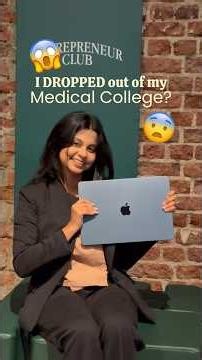 Dropping out of Medical College😨? I join @Apple University! #studentlife #collegelife #aiims #mbbs