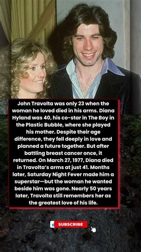 John Travolta Lost the Love of His Life at Just 23 💔