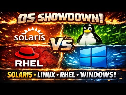 OS Showdown: Solaris, Linux, RHEL & Windows!