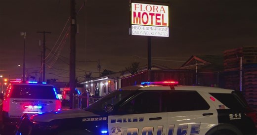 1 killed, 3 injured in shooting outside Dallas motel, police say