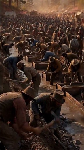Gold Fever! How One Discovery Built California ⛏️🇺🇸 #GoldRush #1848 #CaliforniaHistory