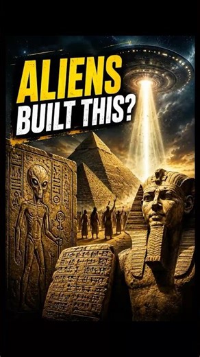 Ancient Aliens on Earth? The Pyramid Mystery Nobody Can Explain #aliens #ancienthistory
