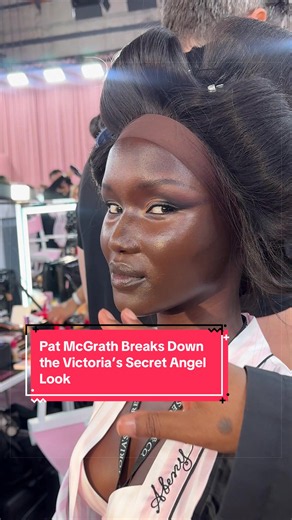 @damepatx does it again! Backstage at the #VictoriasSecretFashionShow, the iconic makeup artist shared her inspiration for this year's angelic looks. Revisit #PatMcGrath's 2025 #GlamourWOTY interview at the link in bio.